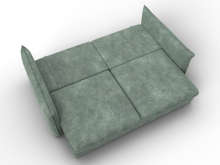 Диваны еврокнижки, Диван прямой Лига-100 НПБ, велюр BRUT