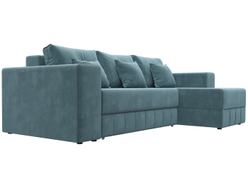 Диван угловой Лига-076 угол универсальный, велюр SEVEN