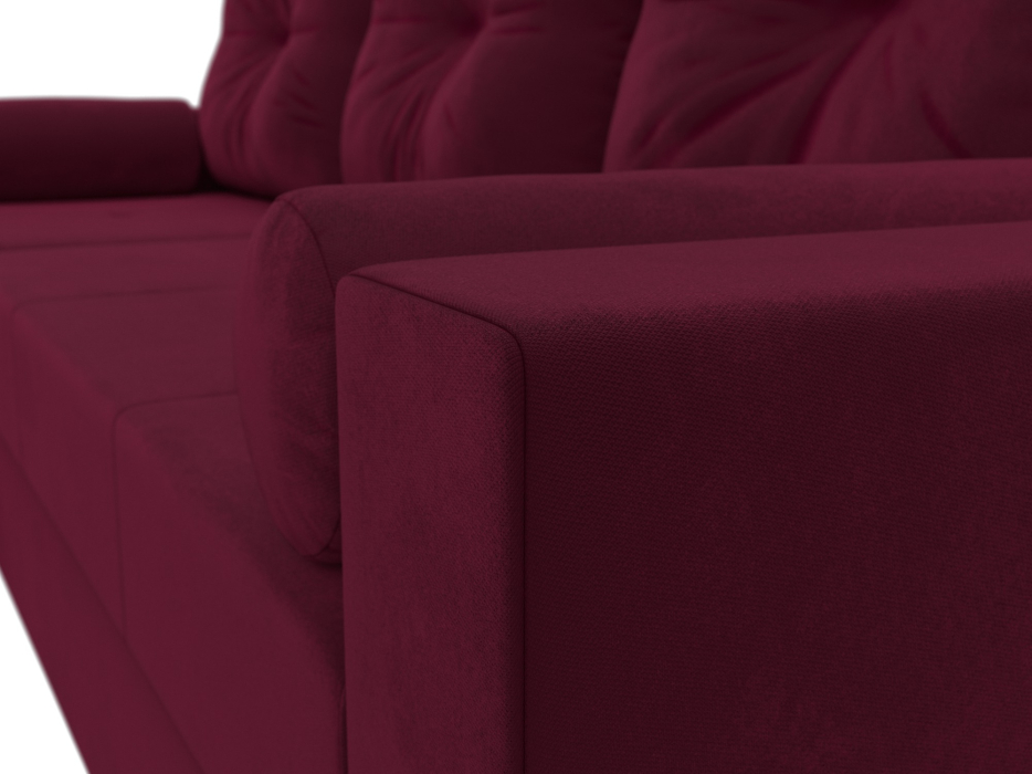 Диваны угловые в гостиную, Диван угловой Верона Лайт левый угол, микровельвет