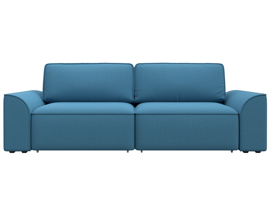 Диваны еврокнижки, Диван прямой Лига-048 НПБ, рогожка Амур