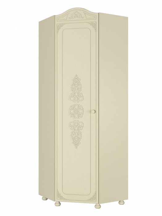 Угловые шкафы, Шкаф угловой Ассоль плюс АС-521К (левый с короной)