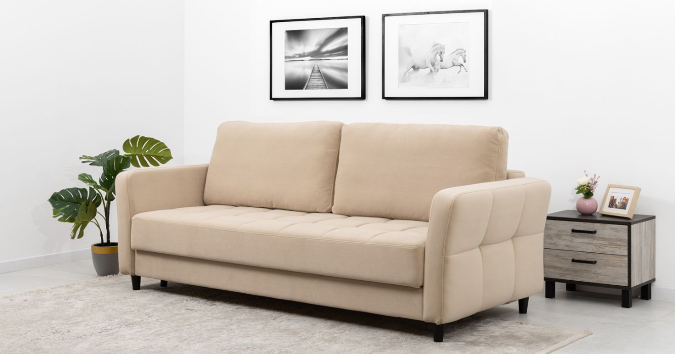 Диваны с ящиком для белья, Диван-кровать Невада