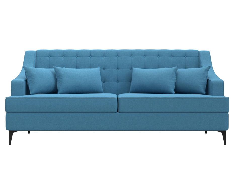 Дизайнерские диваны для гостиной, Диван кухонный прямой Марк, рогожка Амур