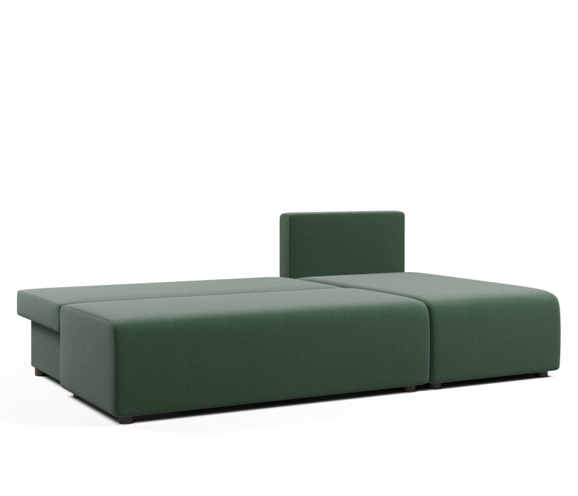 Диваны угловые, Угловой диван-кровать Каир (Комо, Крит), велюр