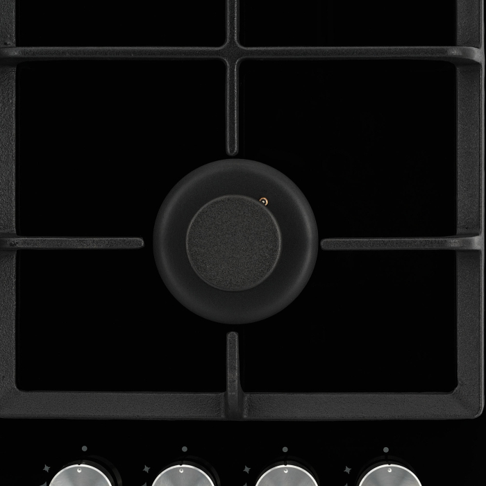Встраиваемые варочные панели, Газовая варочная поверхность  ALMA 60 BL (независимая)