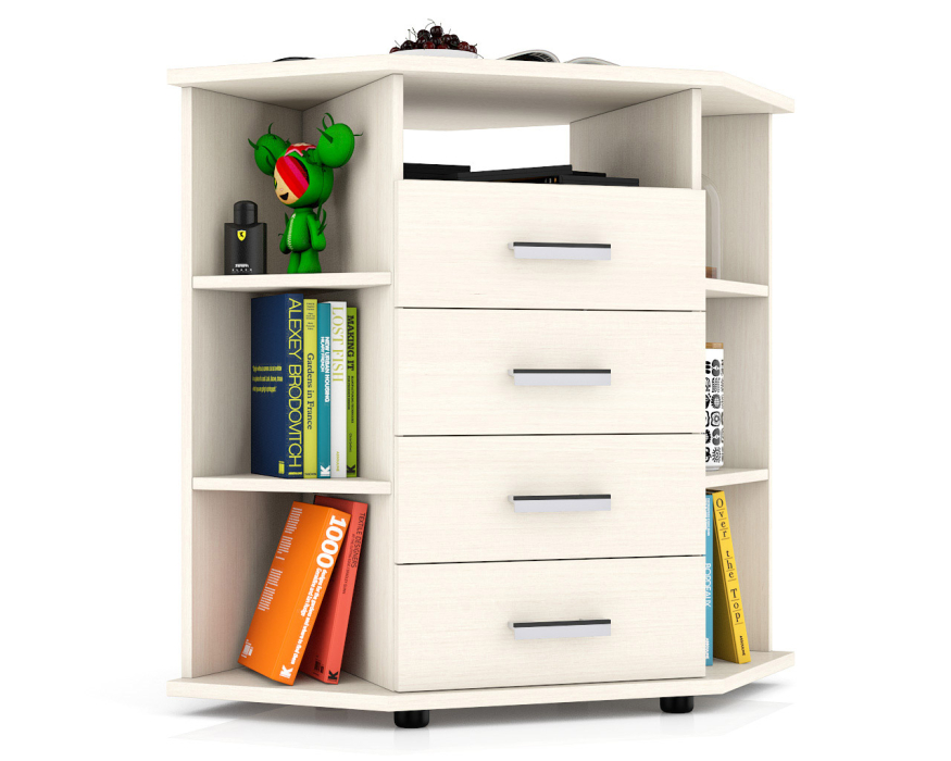 Комоды, Комод угловой С-МД-К14П с открытыми полками