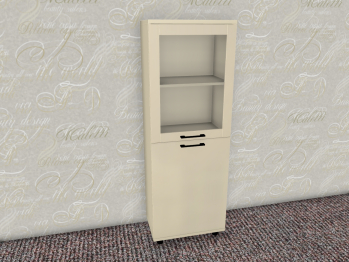 Модульная система Грейс Шкаф ШК-5085  Серый Кашемир