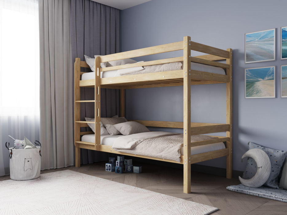 Кровати из массива, Двухъярусная кровать Фабиа 70х190