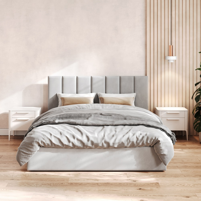 Мягкая кровать, Кровать двуспальная Венера-3 180х200 с подъемным механизмом