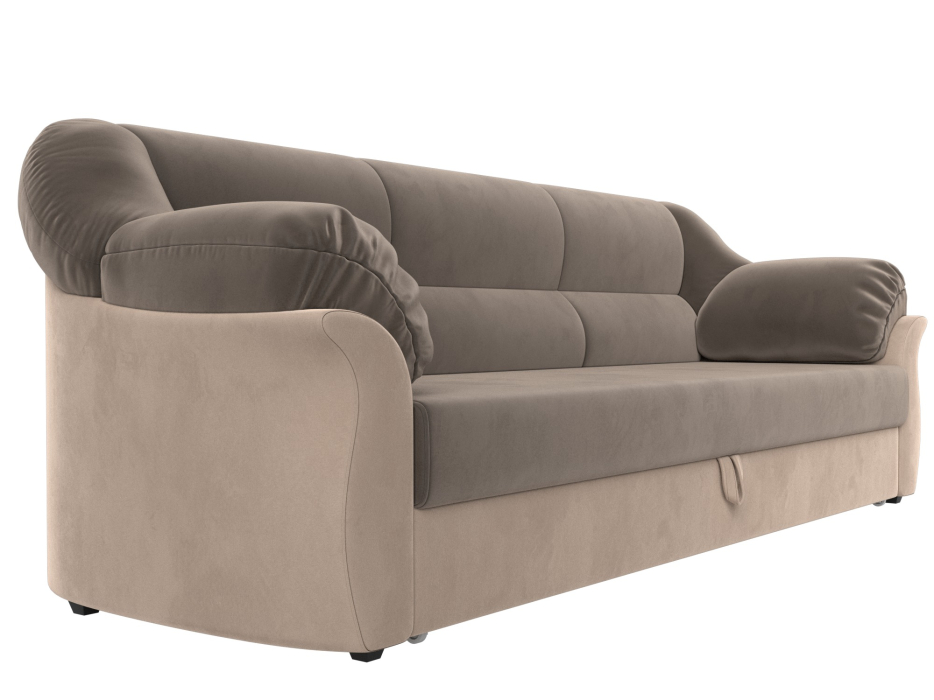 Диваны кровати со спальным местом, Диван прямой Карнелла, велюр