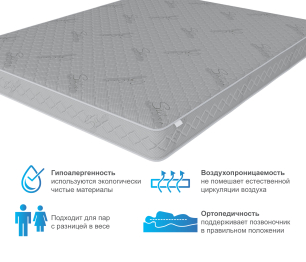 Столлайн / Матрас Фиеста 1600х1900