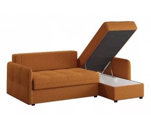 Диван-кровать угловой Smart 1 Рогожка