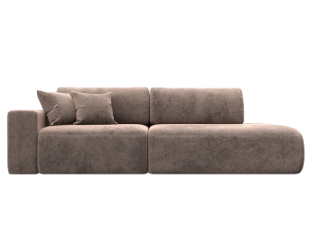 Диван прямой Лига-036 НПБ Модерн подлокотник слева, велюр TOWER