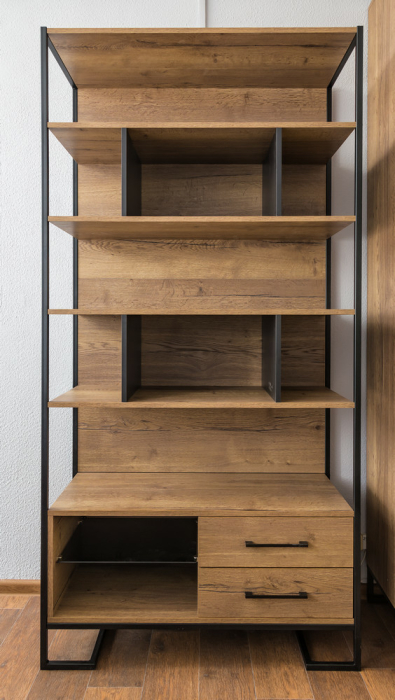 Открытые, Стеллаж Loft под ТВ