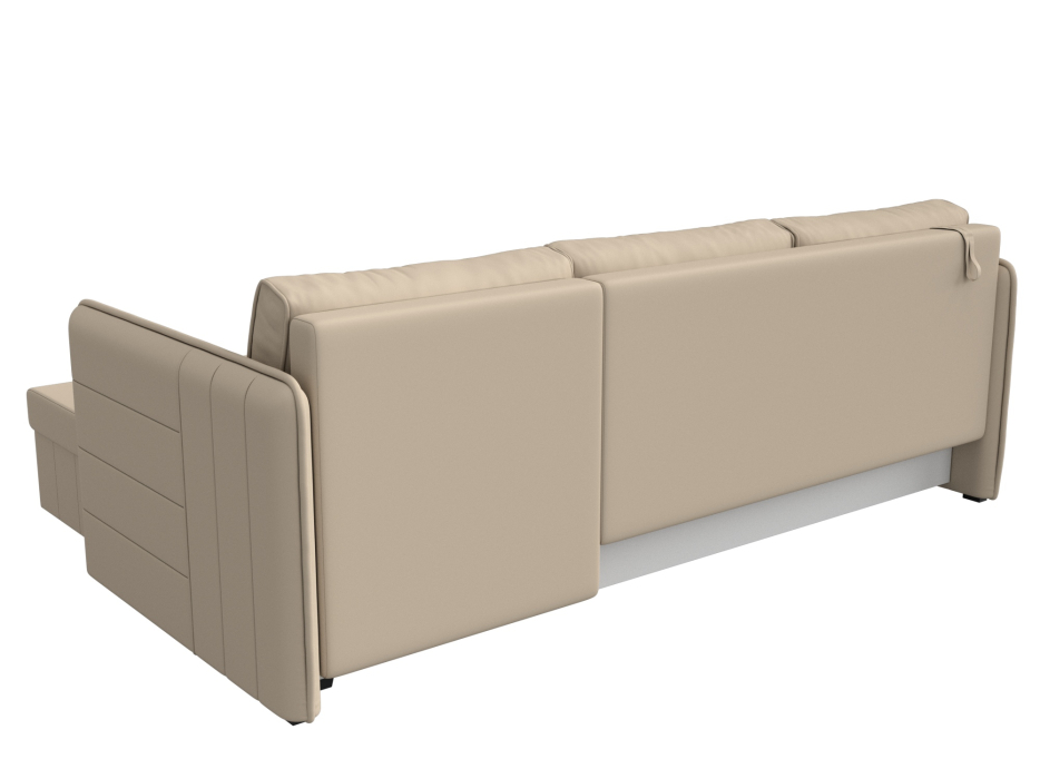 Диваны угловые в гостиную, Диван угловой Слим универсальный угол, экокожа