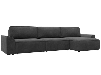 Диван угловой Лига-048 НПБ лонг, велюр BRUT