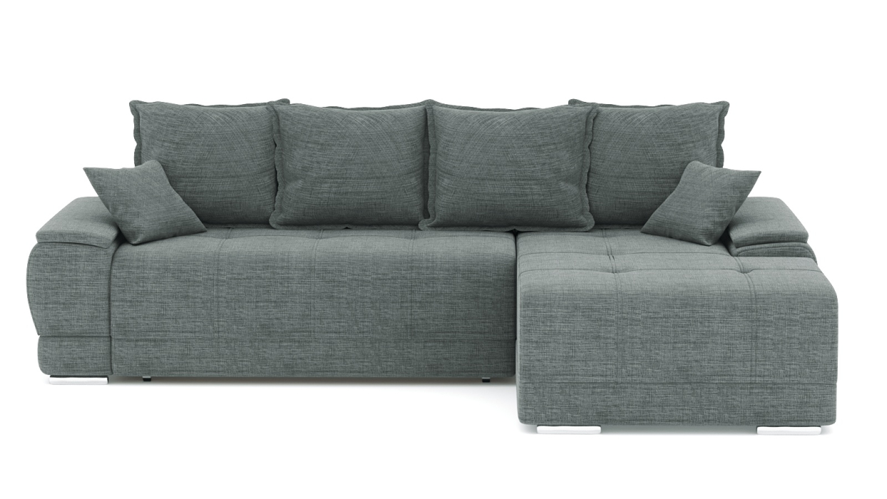 Диваны угловые в гостиную, Диван-кровать угловой Нордвикс Мини, рогожка