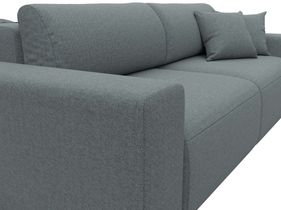 Диваны еврокнижки, Диван прямой Лига-036 НПБ Классик, рогожка Амур