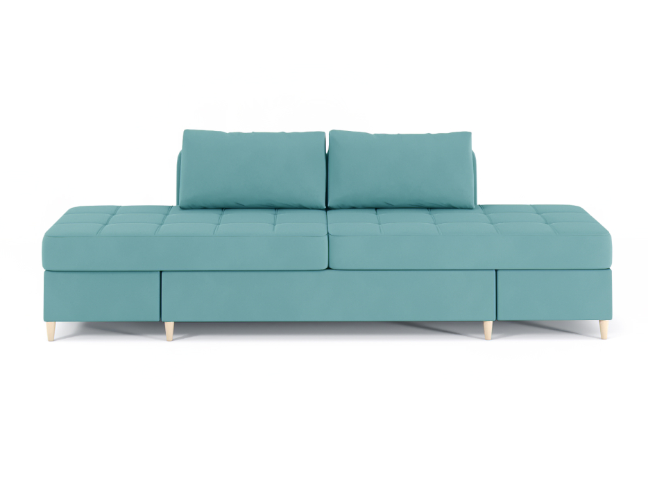 Диваны угловые в гостиную, Диван-кровать угловой Оливер 2 еврокнижка-трансформер, велюр