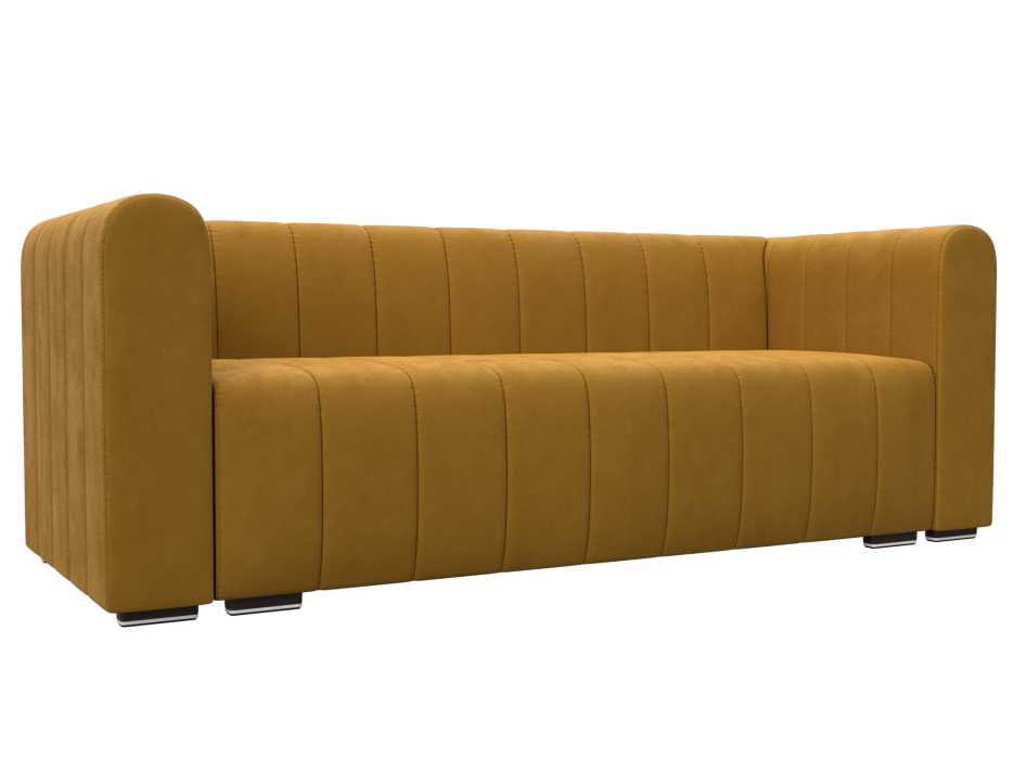 Диваны прямые кухонные, Диван прямой Лига-073, велюр BRUT