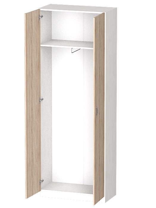 Для одежды, Распашной шкаф Лайф для одежды 80*40*215 Северное дерево