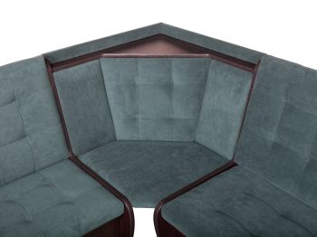 Кухонный уголок Стиль 1Л (со столом СТ-2У) Дуб венге / велюр