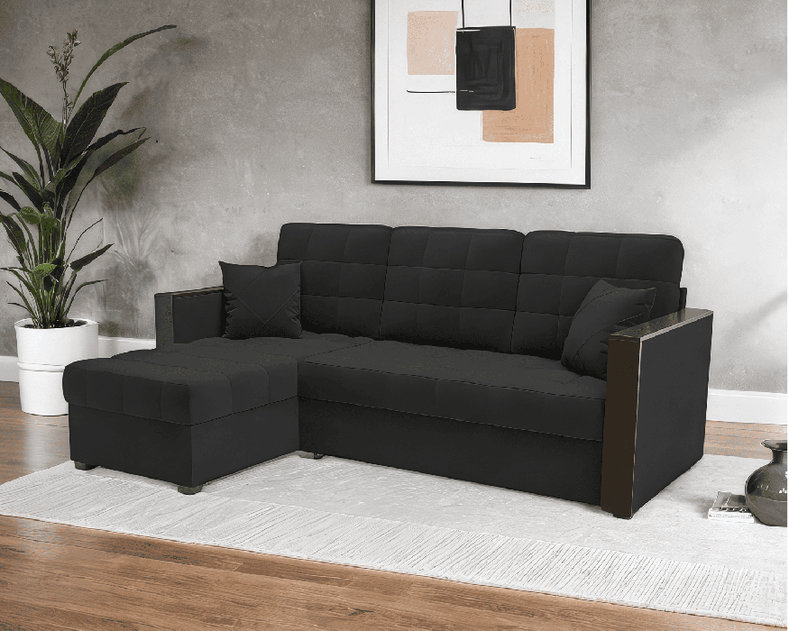 Диваны угловые в гостиную, Диван угловой Техас (Велюр)