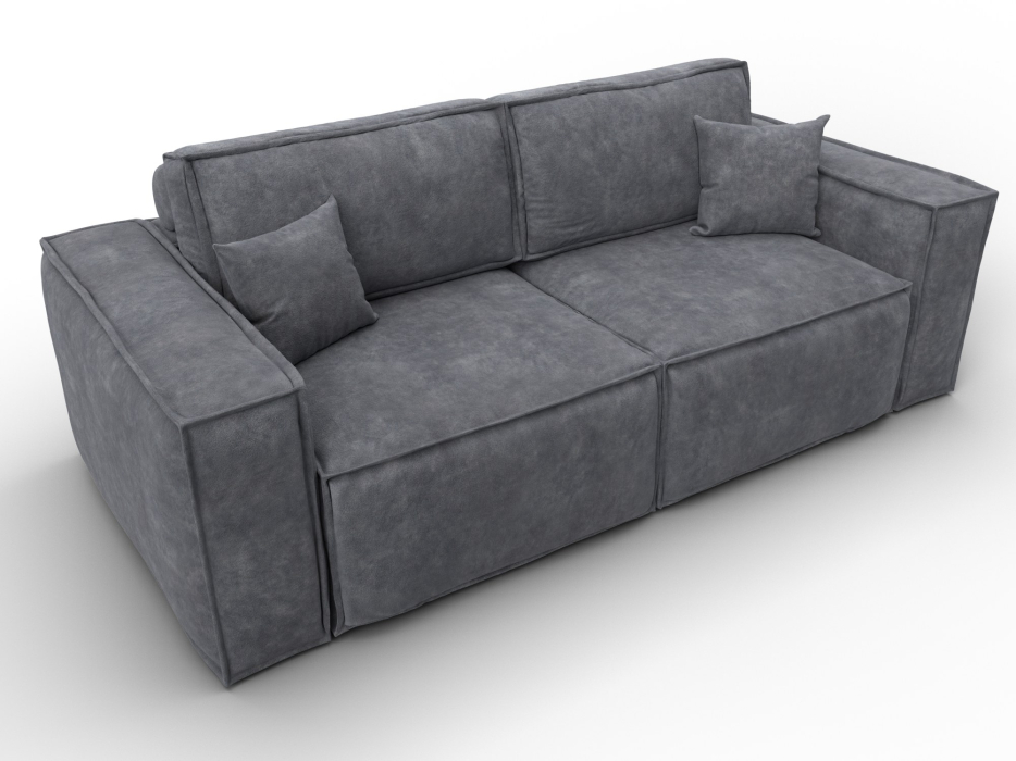 Диваны с ящиком для белья, Диван прямой Лига-081 НПБ, велюр BRUT