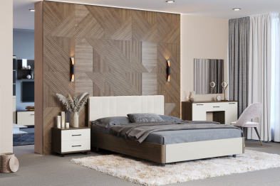 Модульная спальня Грейс композиция 7  Гикори Джексон Темный