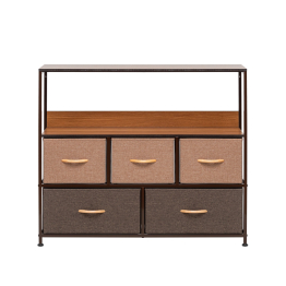 Комод  Локи 5 ящиков с полкой