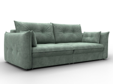 Диваны еврокнижки, Диван прямой Лига-100 НПБ, велюр BRUT