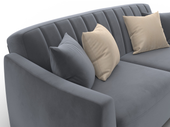 Диван-книжка Лига-095 НПБ , велюр SEVEN