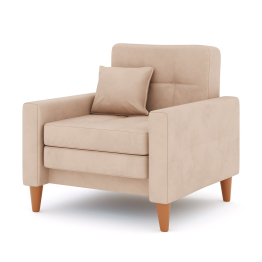 Кресло- кровать Этро Люкс, велюр, 70