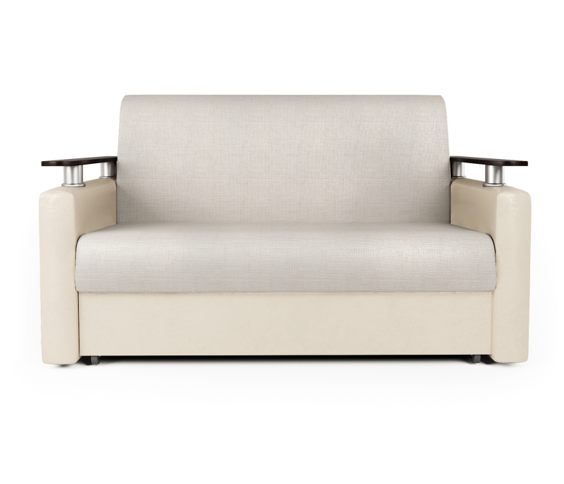 Диваны с ящиком для белья, Диван-кровать Шарм 100, экокожа/шенилл