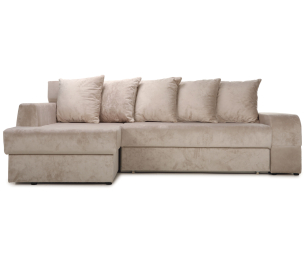 Угловой диван Марго 1 левый, велюр