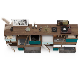 Две тумбы-комода Вайс