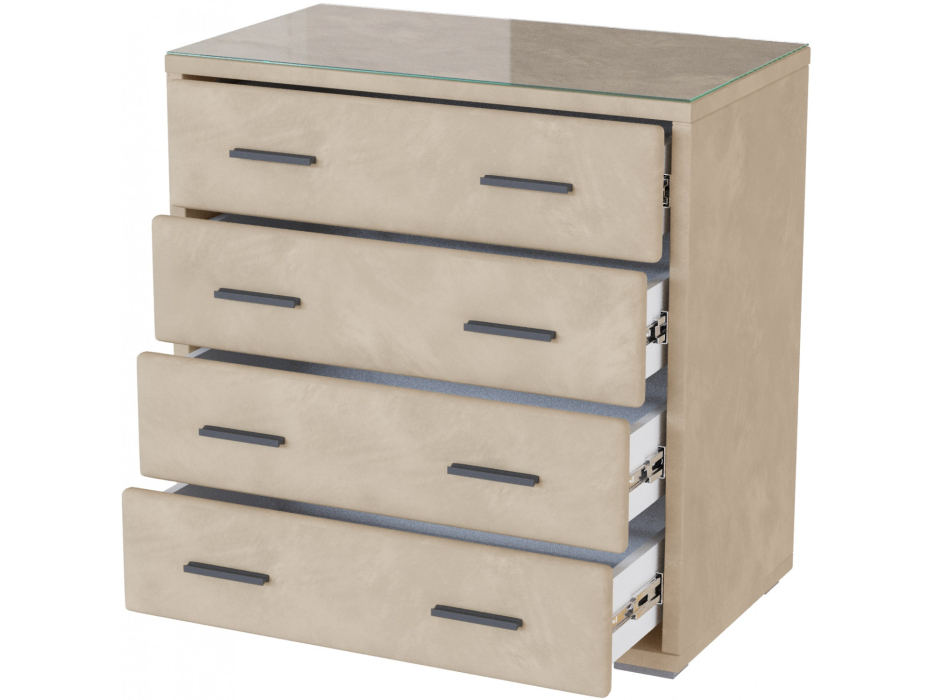 Комоды, Комод интерьерный со стеклом