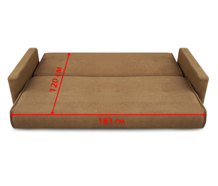 Диван-кровать, книжка Комфорт 120 , астра