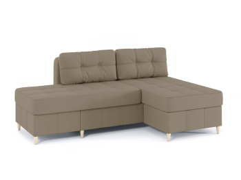 Диван-кровать угловой Оливер Люкс 2 еврокнижка-трансформер, велюр