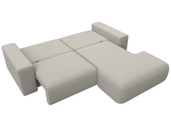 Диван угловой Лига-036 НПБ Классик правый угол, рогожка Амур