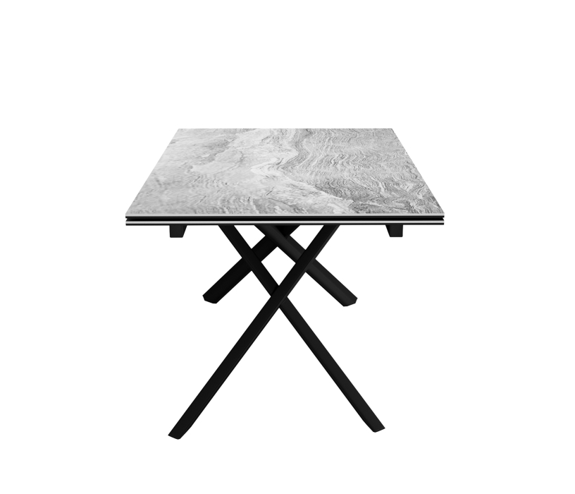 Обеденные столы, Стол DikLine KX160 керамика мрамор 
