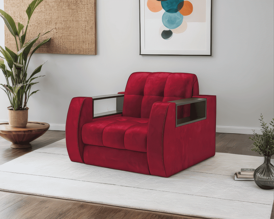 Кресла-кровати, Кресло-кровать аккордеон Барон №3 НПБ Бархат