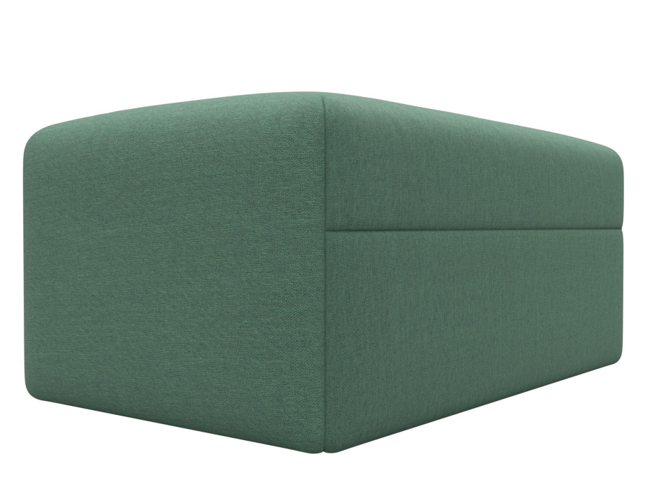 Пуф в прихожую, Модуль пуф Лига-060 НПБ, рогожка Амур