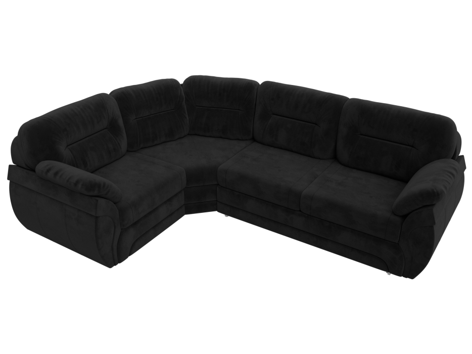 Диваны угловые в гостиную, Диван угловой Бруклин левый угол, велюр