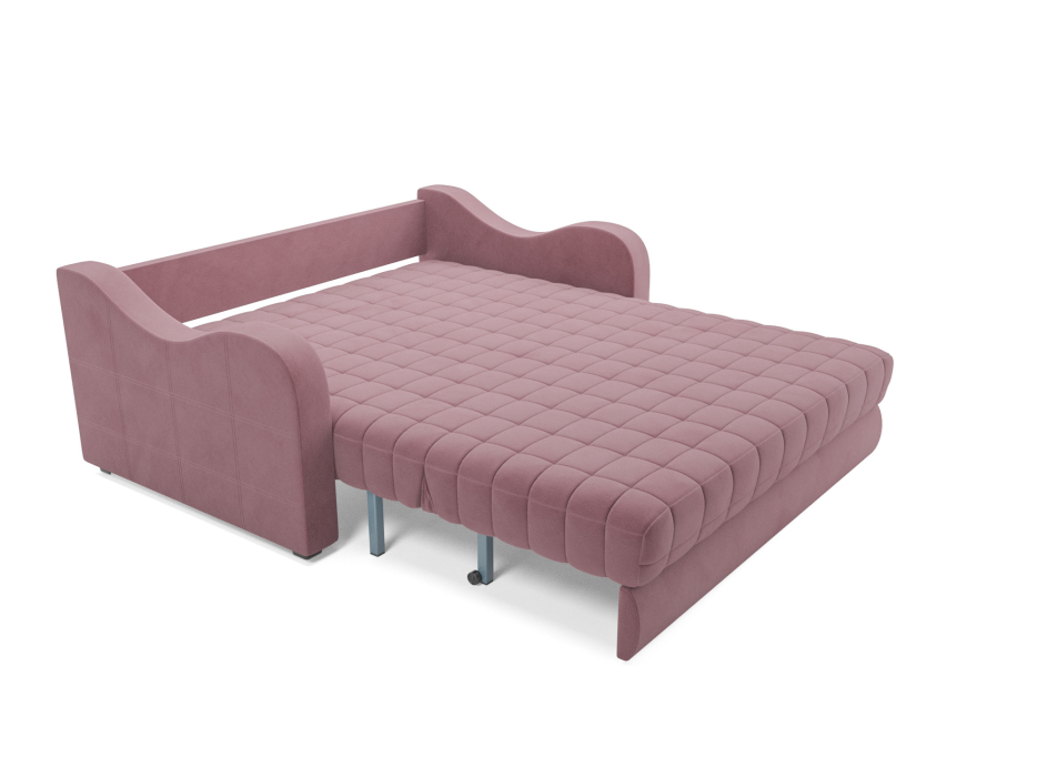 Диваны с ящиком для белья, Диван аккордеон Барон №4 НПБ 180х200 Велюр