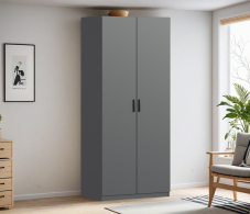 В спальню, Шкаф двухдверный Макс 1000 мм, вариант №5 (ЛДСП)