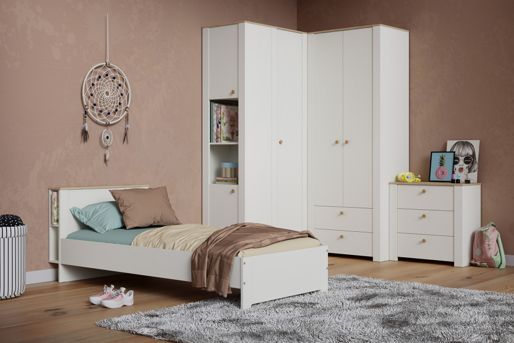 Шкафы одностворчатые, Шкаф торцевой Джастин 16.306