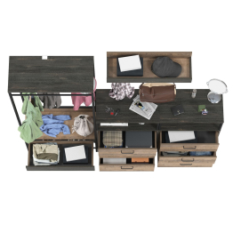 Набор модульной мебели в прихожую Трувор № 223