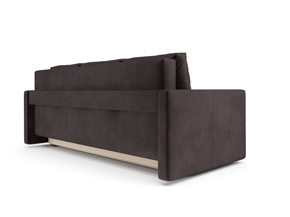 Диваны кровати со спальным местом, Диван прямой еврокнижка Марсель №2 (Бархат)