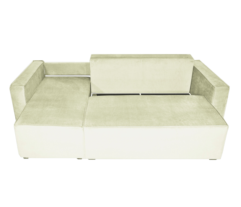 Диваны угловые в гостиную, Диван-кровать Лофт Люкс угловой  143, велюр